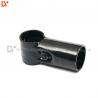2.3mm Thickness Lean Tube Connector / Black Steel Pipe Fittings For 28mm Rack