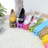 PP 1 Pc Display Rack Shoes Organizer Space Saving Plastic LFGB Multi Color