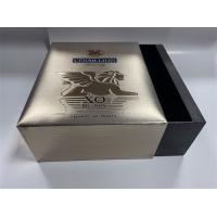 China High Class Red Wine Box Paper Premium Wine Gift Box With Embossed Printing on sale