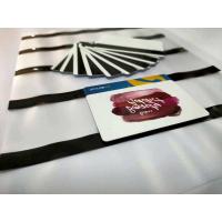 China Black Color Magnetic Stripes Coated Film Hi-Co Magnetic Stripe For PVC Card Lamination on sale