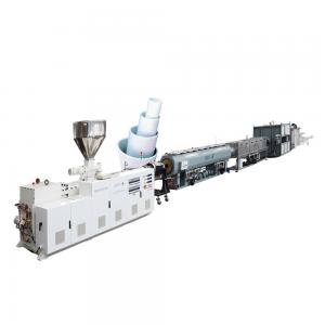 UPVC Pipe Making Machine With Parallel Twin Screw Extruder