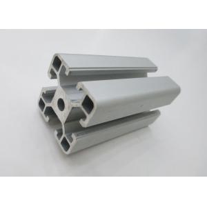 China Silver Industrial T Slot Aluminum Extrusion Stock Shapes Anodised For Assembly Line supplier