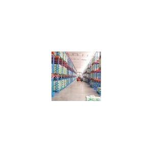 China Warehouse Drive In Pallet Racking , Drive Through Racking Length 2400-3000MM supplier