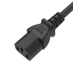 Cable adaptador de corriente en Y, conector C14 macho a C5 C7 C13 hembra, 2.5A 250V, certificado ENEC