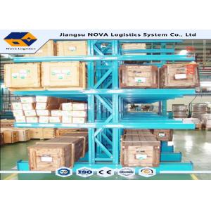 Adjustable Warehouse Heavy Duty Cantilever Rack / Cantilever Pallet Racking
