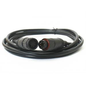 China Waterproof   6 Pin Power Cable Female To Male For Car Backup Camera System supplier