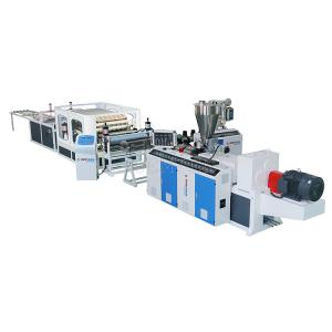 China Plastic Pipe Making Machine Electric Extruding Production Machines For Pvc Pipes supplier