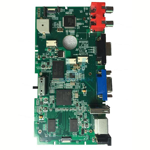 Placa de circuito impresa Pcb del oro de la inmersión de la asamblea de la electrónica médica FR4
