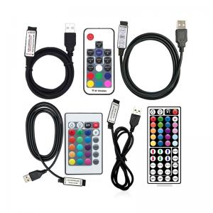 USB 5V LED Controller Mini Wireless Remote Control For LED RGB Color Bar 5050