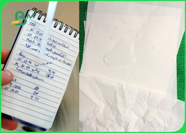 Coated Waterproof Tear Resistant Paper 120gsm 144gsm 168gsm 192gsm Anti Tear BM