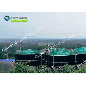Enamel Coated Bolted Steel Liquid Storage Tank For Fuel / Oil / Petroleum Storage Tanks