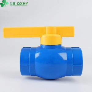 China Flexible Ball Valve for Water Supply Chinese Direct Supply Blue PVC Ball Valves Package supplier