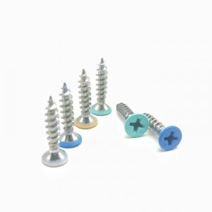 China Countersunk Color Paint Self Tapping Screw Furniture Painting ISO supplier