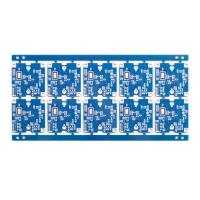China FR4 TG135 Multilayer Quick Turn PCB Boards Blue Solder Mask 3OZ on sale