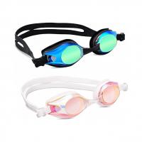 China No Leaking UV Protection Anti Fog Swimming Goggles For Men Women on sale