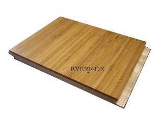 Carbonized Vertical Engineered Bamboo Floors low formaldehyde emission E1