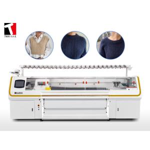 China Cama alongada máquina de confecção de malhas lisa automatizada 1.6KW com o pente de terminação zero supplier