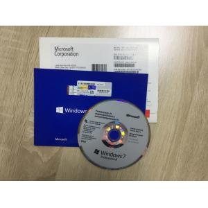 China 32/64 BIT Windows 7 Professional OEM Pack 1 Pk DSP DVD With No Language Limit supplier