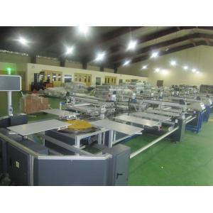 Oval Automatic Textile Screen Printing Machine, Automatic T-Shirt Screen Printer
