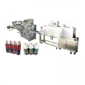 Double Screw Rod Automated Packaging Line Collective Bottles Cans Auto Feeder