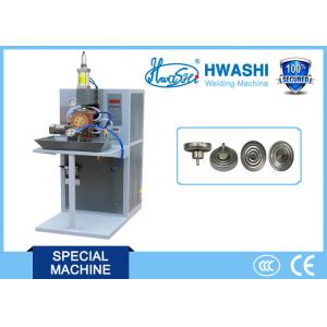 China HWASHI Capilliary Thermostat Roll Welding Machine / Seam Welding Equipment 780x1250x1800mm supplier