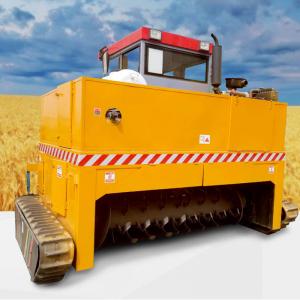 China Fully Automatic Crawler Compost Turner Organic Fertilizer Equipment 2600mm Width supplier
