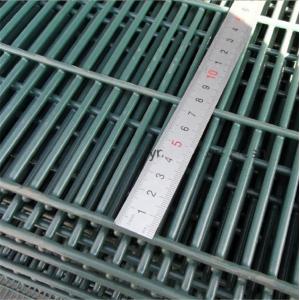 heavy gauge small hole welded Anti climb security fence 358 wire mesh fence