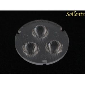 China Round 3 In 1 Optics Led Light Lens 20 Degree For High Power Cree XTE LED supplier