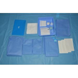 China Permeable Disposable Surgical Pack Wraps Obstetric  Drape Pack supplier