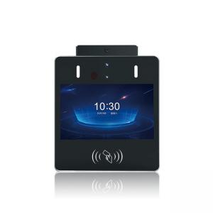 China Multitouch  Face Biometric Reader Attendance Machine With Temperature Detector supplier