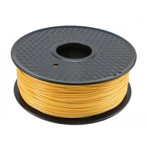 Elastic Golden 1.75mm  Hdpe PLA 3D Printer Filament Environmentally Friendly