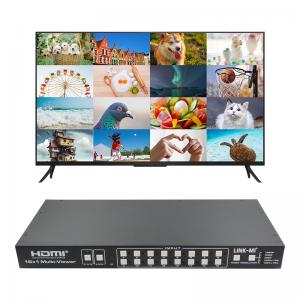 China 16X1 AV 4K Quad Multiviewer 16 In 1 Out Seamless Video Switcher Processor supplier