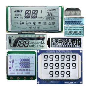China Driver IC HT1621 14Segment 16Segment 7 Segment Lcd Display Liquid Crystal Display Custom Black Va Tn Stn Lcm Monochrome wholesale