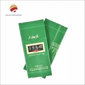 OEM ODM Tea Powder Packing Pouch Custom Tea Bag Packaging Green Color