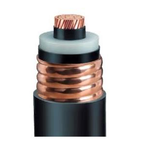 High Voltage Power Cables IEC 60840  Copper Core XLPE Insulated Copper Corrugated Sheath High Voltage Power Cable