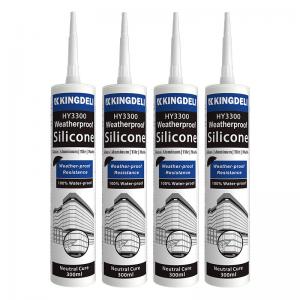 Non Toxic Neutral Glass Sealant High Strength Silicone Glue For Construction