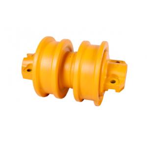 ISO9001 Certified D6 Bulldozer Track Roller Customized Size Yellow Color