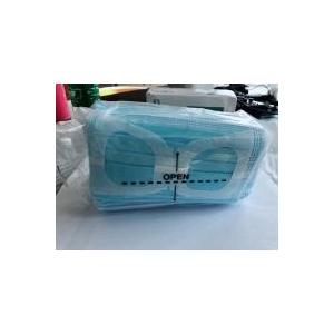 Latex Free Disposable Blue Mask , Customized Triple Layer Surgical Mask