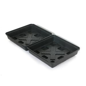 China Square Shape Hdpe Plant Tray Roof Terrace Garden Pot Planter for Outdoor Propagator Kits supplier