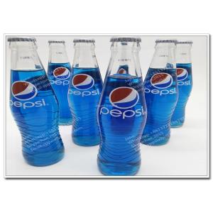 Blue Pepsi Cola Making Machine Carbonated Water Bottling Plant With Glass Bottle