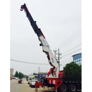 SINOTRUK Truck Mounted Knuckle Boom Cranes 25 Tons