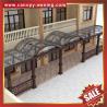 Villa house patio gazebo porch door aluminum alu metal glass awning canopy