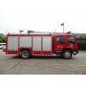 ISUZU FVR 6ton Fire Brigade Truck , 4000L Water 2000 Liters Foam Tanker Fire