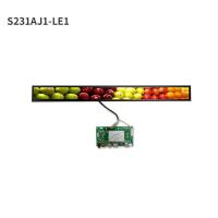China 23 Inch LCD Panel Module Ultra Wide Thin Panel S23AJ1-LE1 1920x158 500nits LVDS TFT Bar LCD on sale