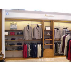 China Tailored suit &amp; dress shirt cloth display rack wholesale