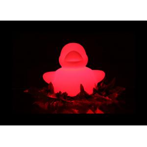 China Waterproof Led Glow In The Dark Ducks 16 Kinds Color Changed For Party Decoration supplier