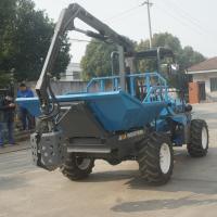 China 1325mm Open Cab Palm Oil Harvesting Machine Weight 1250kg with Grapple on sale