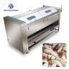 380KG Seal cover lotus root hair roller cleaning machine potato peeling machine stainless steel cleaning equipment