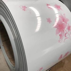 China Energy Efficient Prepainted Steel Coil Weight ≤8T With PE Coating Pattern Printing supplier