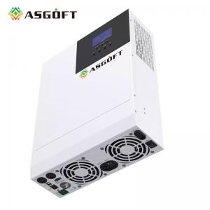 5kw 6kw 5000w Hybrid Pure Sine Wave Off Grid MPPT Solar Inverter With MPPT Charger